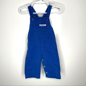 Vintage Health Tex Corduroy Baby Bib Overalls